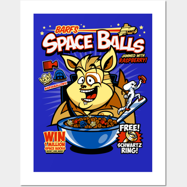 Barf's Cereal Wall Art by harebrained